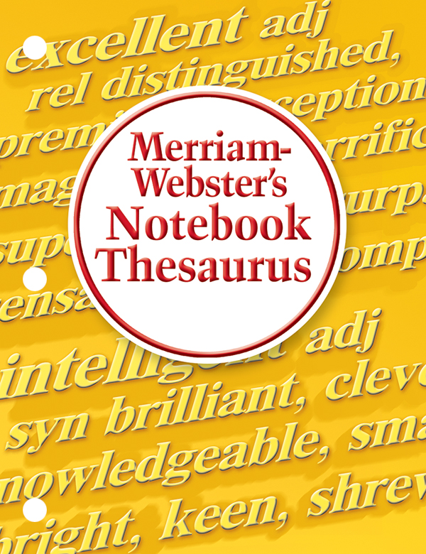 Shop For Merriam-Webster Thesauruses