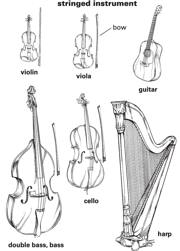 Stringed Instrument Definition For English Language Learners From Merriam Webster S Learner S Dictionary String instruments, stringed instruments, or chordophones are musical instruments that produce sound from vibrating strings when a performer plays or sounds the strings in some manner. stringed instrument definition for