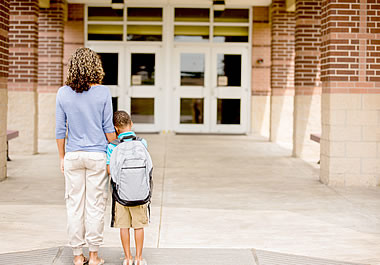 Starting school is a difficult transition for many children.