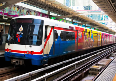 Mass transit system in Bangkok