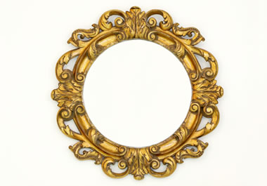 Ornate picture frame