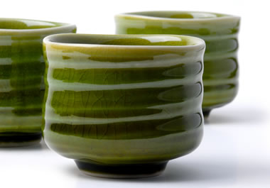 Ceramic tea cups