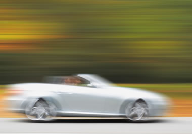 Sports cars accelerate quickly.