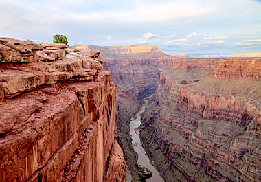 The Grand Canyon is a deep chasm. 