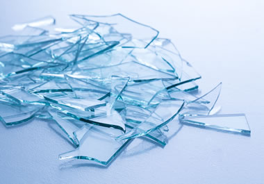 Shards of glass