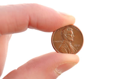 The value of a penny has become trivial.