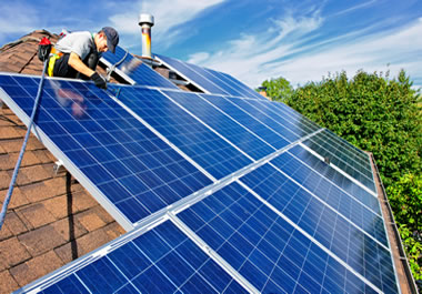 Installing solar panels
