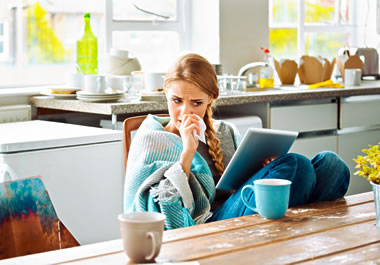 Stay home when youâ€™re contagious. 