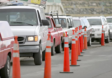 The traffic was a nuisance.