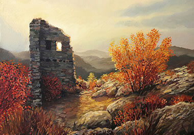 The vestige of an old fortress