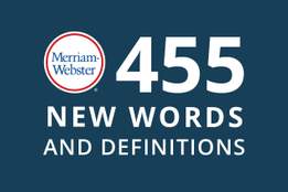 455 new words and definitions