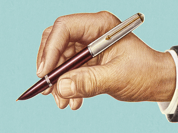 feather pen