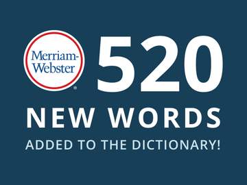 New Dictionary Words January 21 Merriam Webster