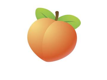 peach emoji