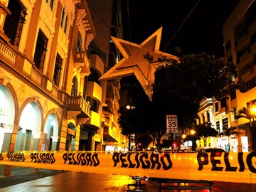 peligro tape