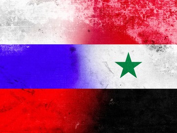 russia syria flag demarche