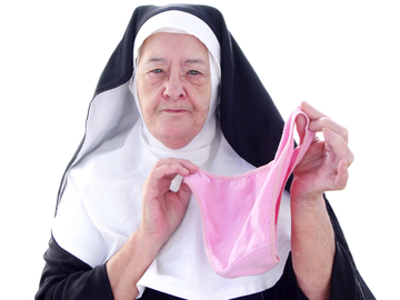 scandalized nun