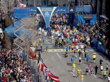 surreal boston marathon bombing