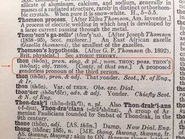 The History of 'Thon,' The Forgotten Gender-Neutral Pronoun | Merriam- Webster