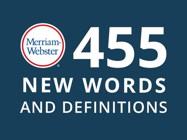 New Dictionary Words October 21 Merriam Webster