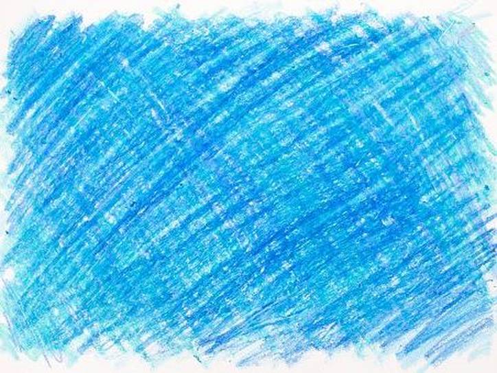 Bulk Lot of 400 Crayola Crayons All Same Color ~ Cerulean deep sky blue 