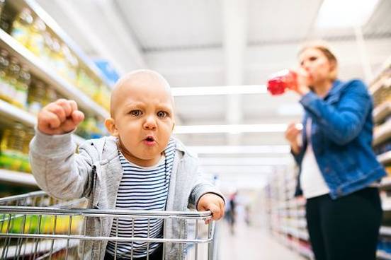 angry-baby-in-shopping-cart