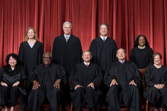 group portrait of us supreme court justices 2022