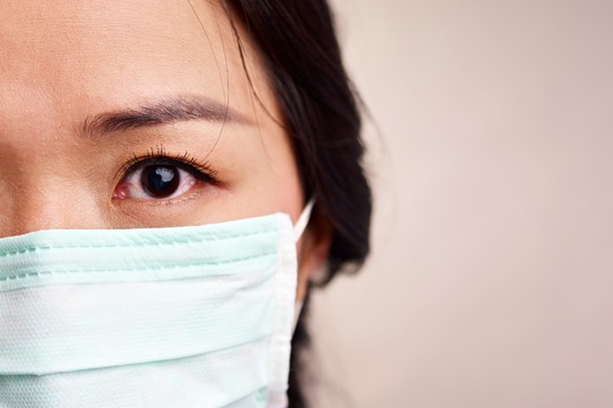 pandemic doctor with mask