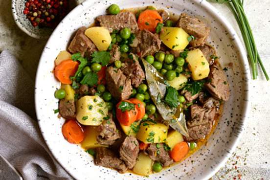 plate of stew