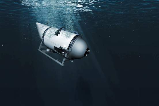 rendering of a deep sea submersible