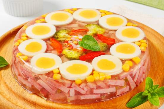 savory aspic cake