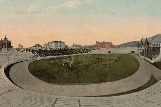 syracuse stadium early postcard