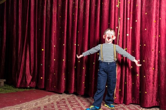 upstage kid singing photo