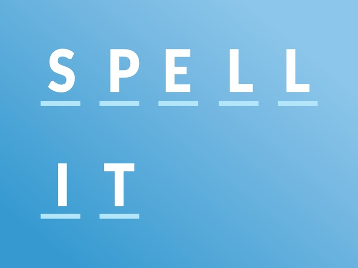 Spell It