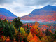 fall foliage in the white mountains of new hampshire