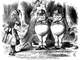 illustration of alice and tweedledee and tweedledum