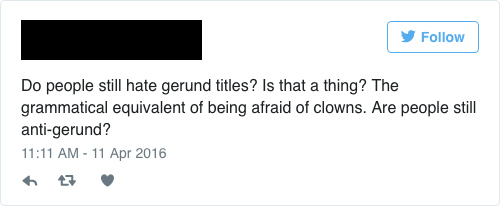 Clown tweet