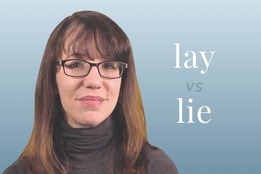 video lay vs lie