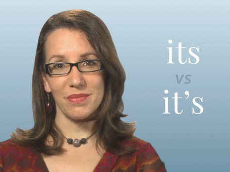 Its vs. It's (Video) | Merriam-Webster