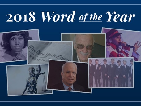 Peter Sokolowski on the 2018 Word of the Year (Video) | Merriam-Webster