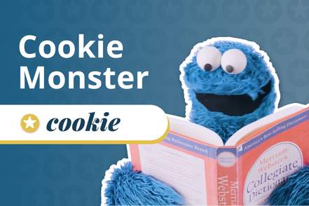 cookie monster word icons cookie