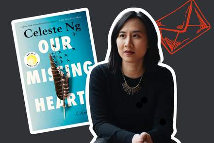 novelist celest ng with her book our missing heart