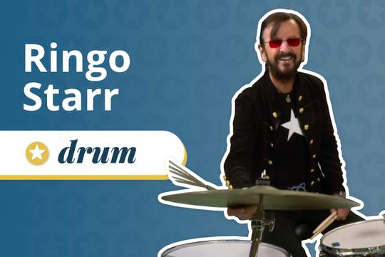 ringo starr word icons drum