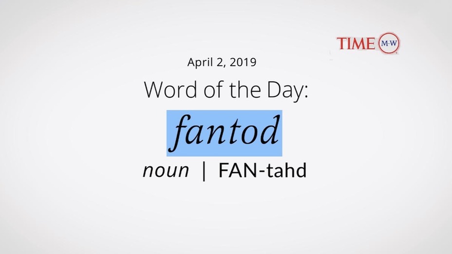 fantod word of the day