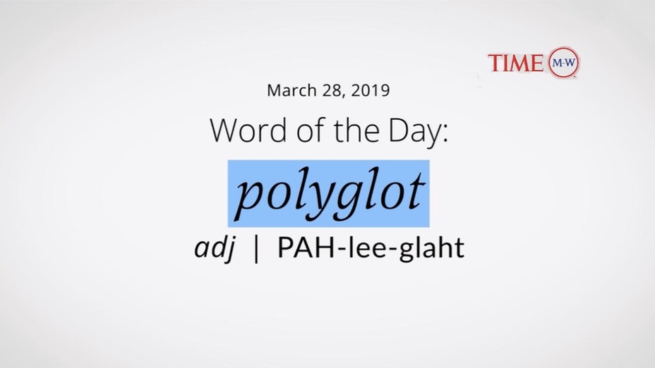 polyglot word of the day