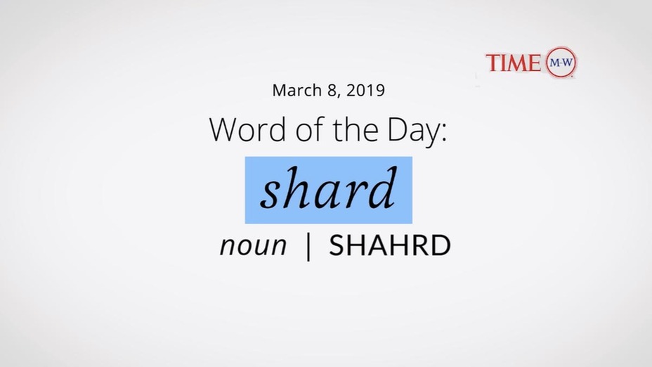 shard word of the day