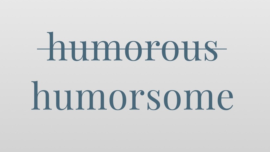 video old school grammar humorsome