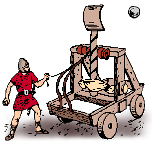 first greek catapult
