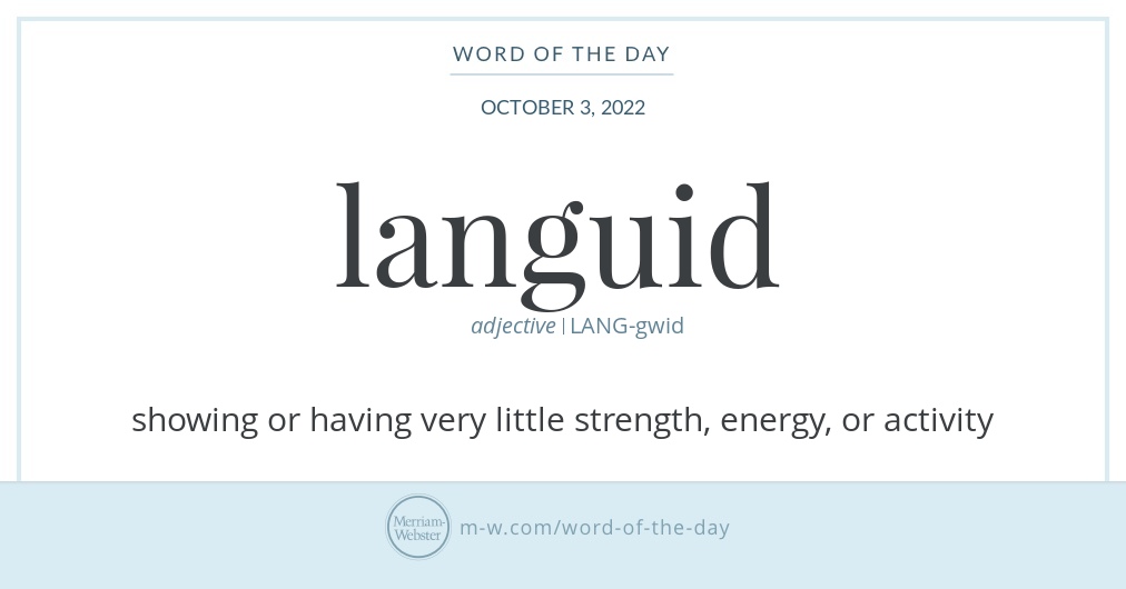 languid-definition