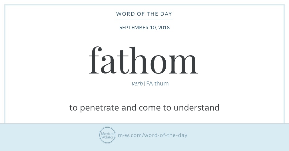 fathom definition